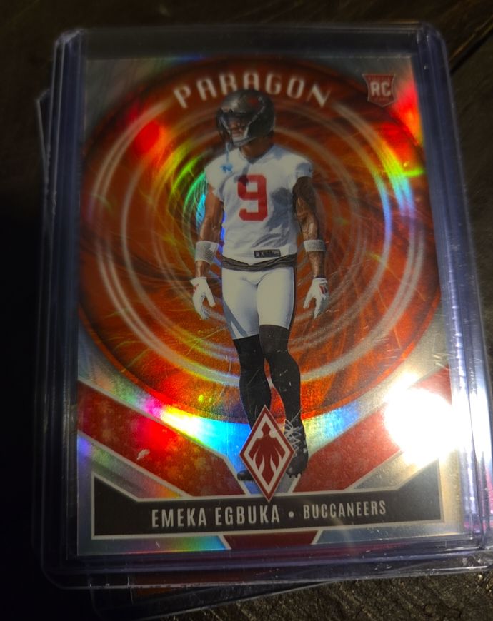 2025 Panini Phoenix #3 Emeka Egbuka Paragon Rookie — front