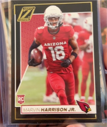 2024 Panini Zenith #176 Marvin Harrison Jr. — front
