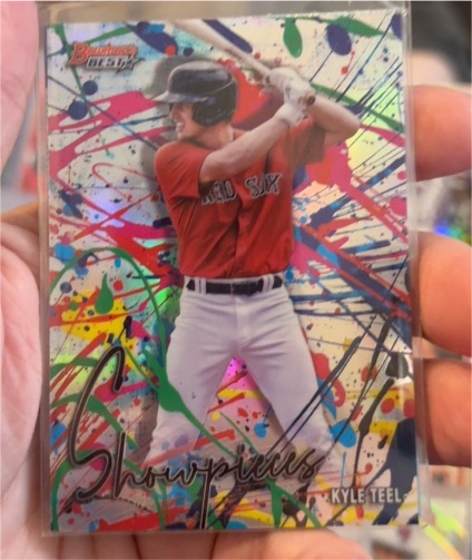 2024 Bowman's Best #BS-10 Kyle Teel Showpieces — front