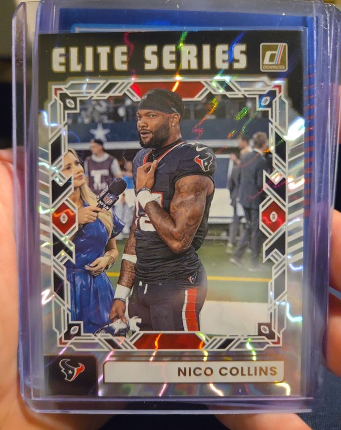 2025 Panini Donruss Elite Series #TES-NCO Nico Collins — front