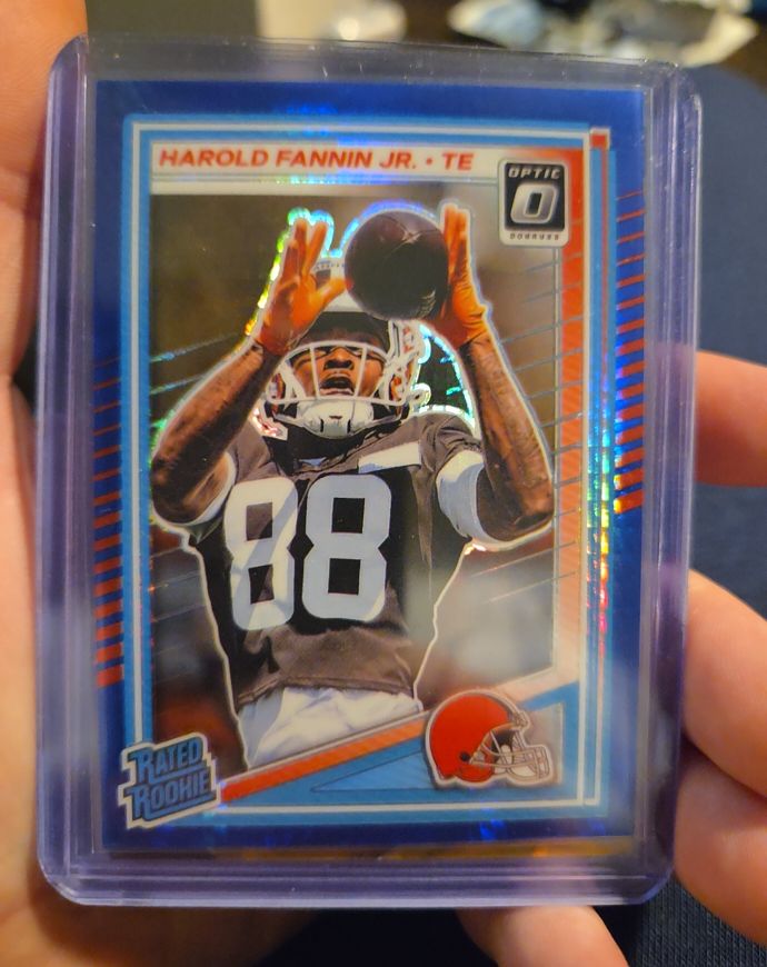 2025 Panini Donruss Optic #284 Harold Fannin Jr. — front