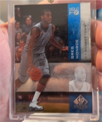 2010-11 SP Authentic Holo FX #F/X-24 Greg Monroe — front