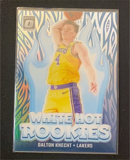 2024-25 Donruss Optic #9 Dalton Knecht White Hot Rookies — front