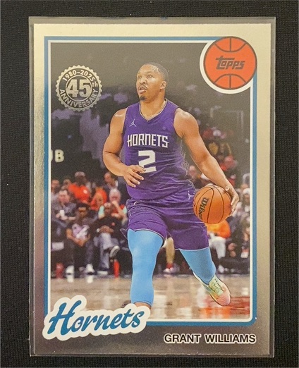 2025-26 Topps 45th Anniversary #80BK-42 Grant Williams — front