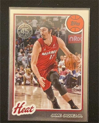 2025-26 Topps #80BK-29 Jaime Jaquez Jr. — front
