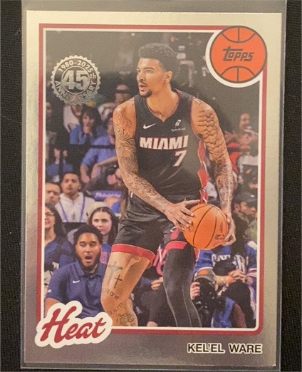 2025-26 Topps #80BK-27 Kel'el Ware — front