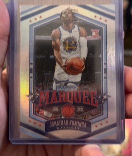 2021-22 Panini Chronicles Marquee #370 Jonathan Kuminga — front