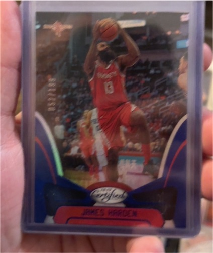 2018-19 Panini Certified #111 James Harden — front