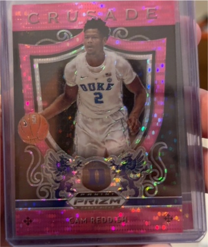 2019 Panini Prizm Draft Picks Crusade #43 Cam Reddish — front