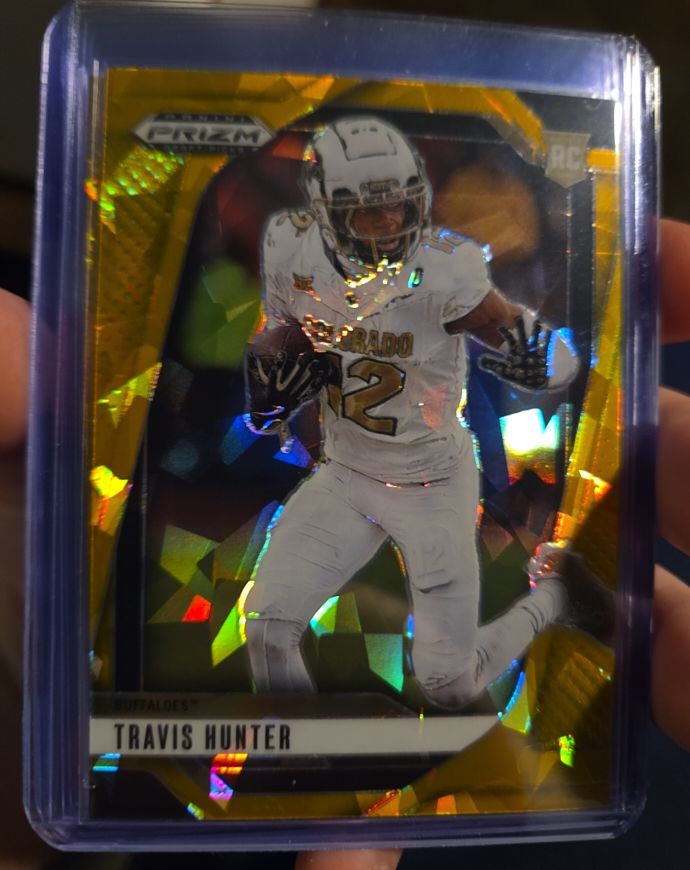 2025 Panini Prizm Draft Picks #21 Travis Hunter — front