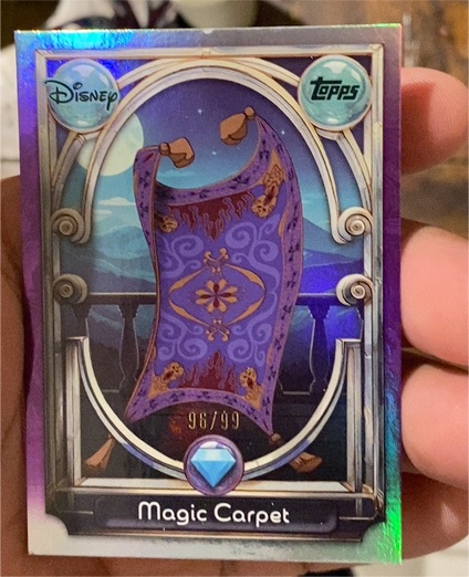 2025 Topps Disney Wonder #131 Magic Carpet — front