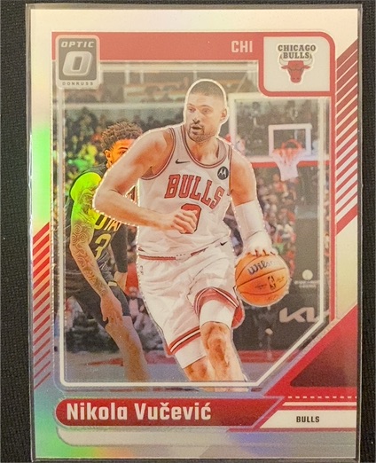 2024-25 Panini Donruss Optic #85 Nikola Vučević — front