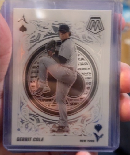 2022 Panini Mosaic Aces #A-3 Gerrit Cole — front