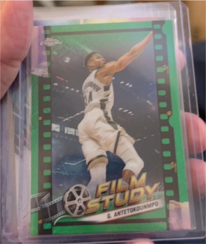 2023-24 Topps Chrome #FS-24 Giannis Antetokounmpo Film Study — front