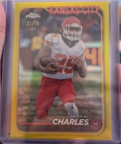 2024 Topps Chrome #95 Jamaal Charles — front
