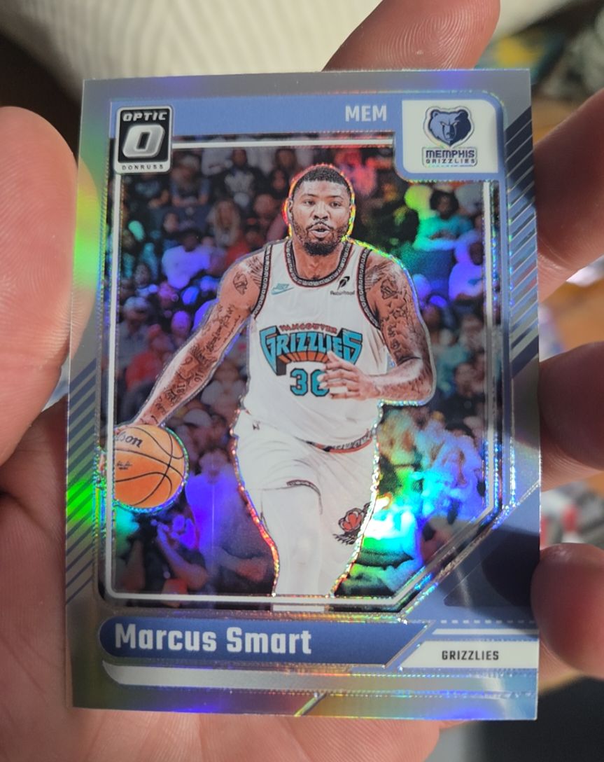 2024-25 Donruss Optic #213 Marcus Smart Memphis Grizzlies — front