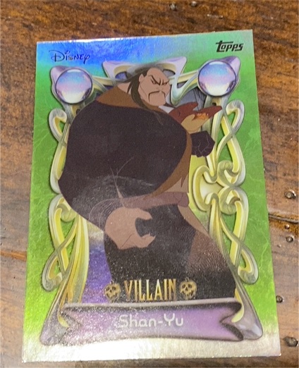 2025 Topps Disney Wonder #180 Shan-Yu — front