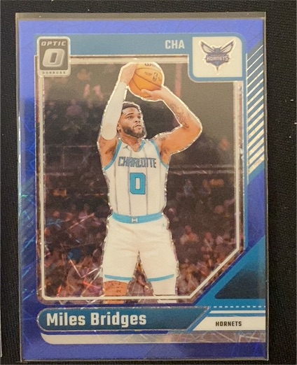 2024-25 Panini Donruss Optic #208 Miles Bridges — front
