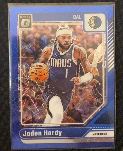 2024-25 Panini Donruss Optic #33 Jaden Hardy — front