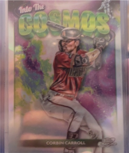 2024 Topps Cosmic Chrome Into the Cosmos #ITC-2 Corbin Carroll — front