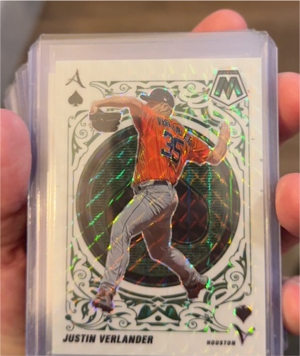 2022 Panini Mosaic #A-7 Justin Verlander — front