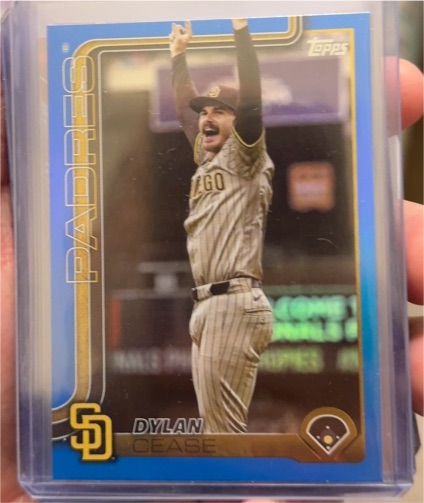 2025 Topps Series 1 #58 Dylan Cease — front