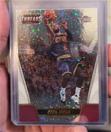 2016-17 Panini Threads #126 Kyrie Irving Century Proof Dazzle — front