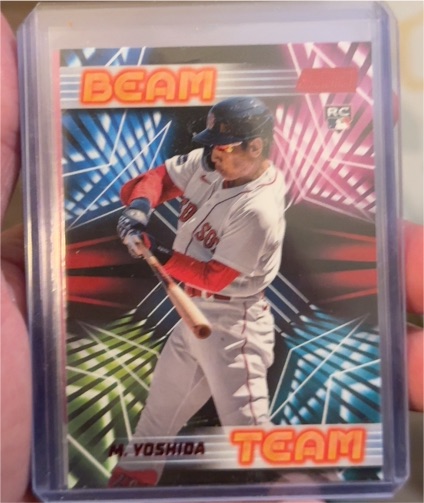 2023 Topps Stadium Club Beam Team #BT-20 Masataka Yoshida — front