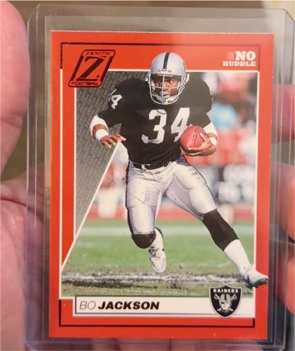 2024 Panini Zenith #53 Bo Jackson No Huddle Red — front