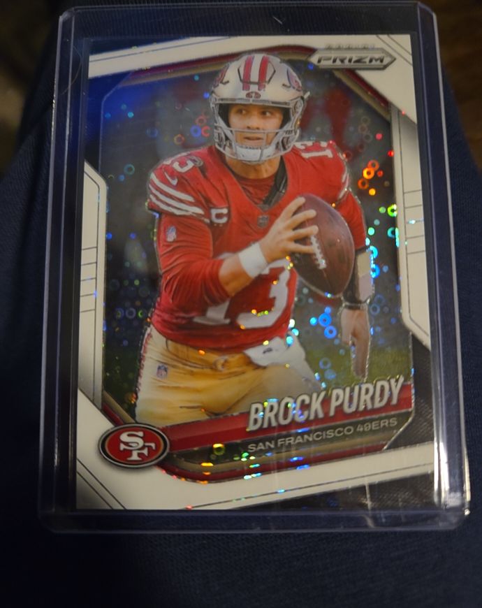 2025 Panini Prizm #255 Brock Purdy — front