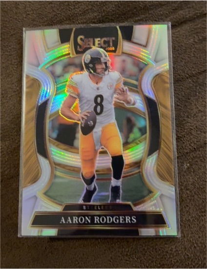 2025 Panini Select #51 Aaron Rodgers — front