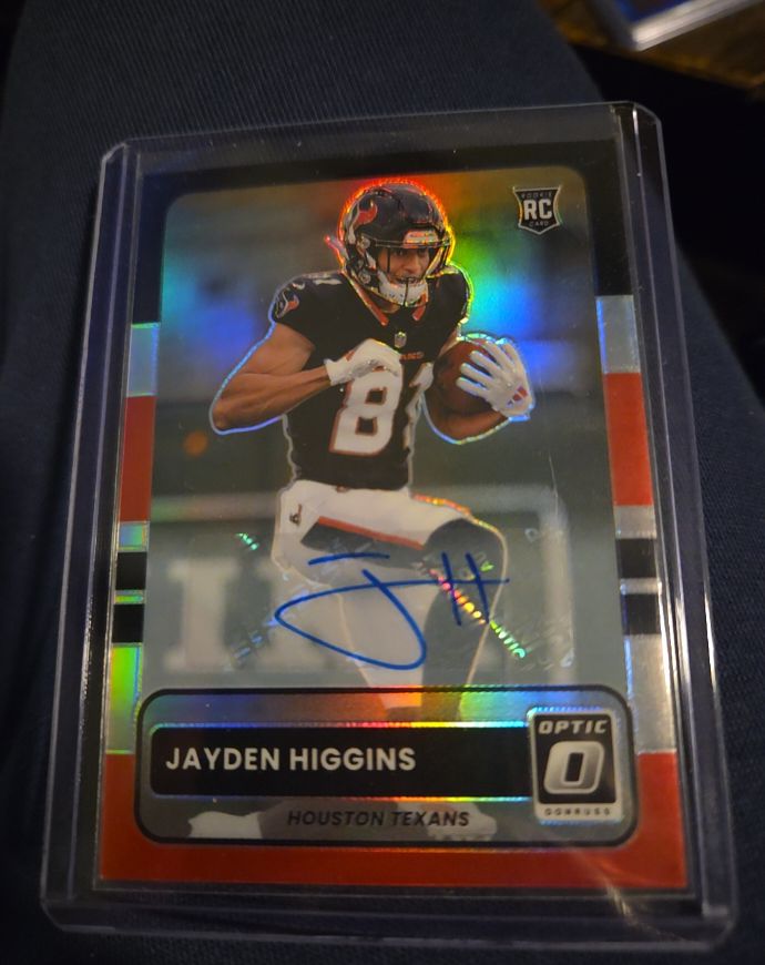 2025 Panini Donruss Optic 2015 Retro #13 Jayden Higgins — front