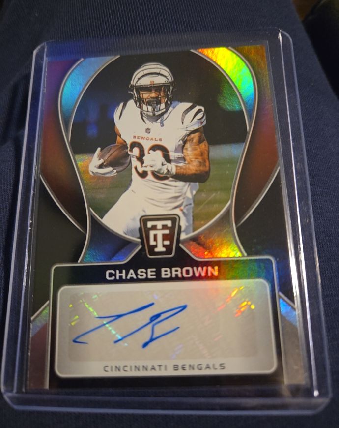 2024 Panini Totally Certified #SIG-CBN Chase Brown — front