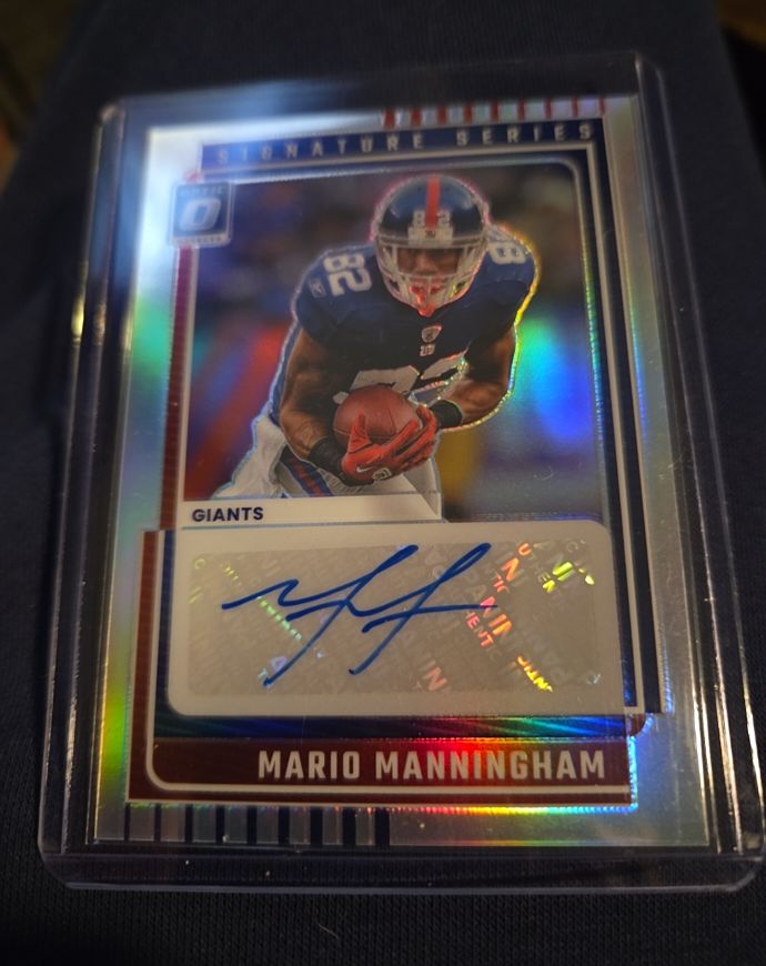 2025 Panini Donruss Optic #SSH-MM Mario Manningham — front