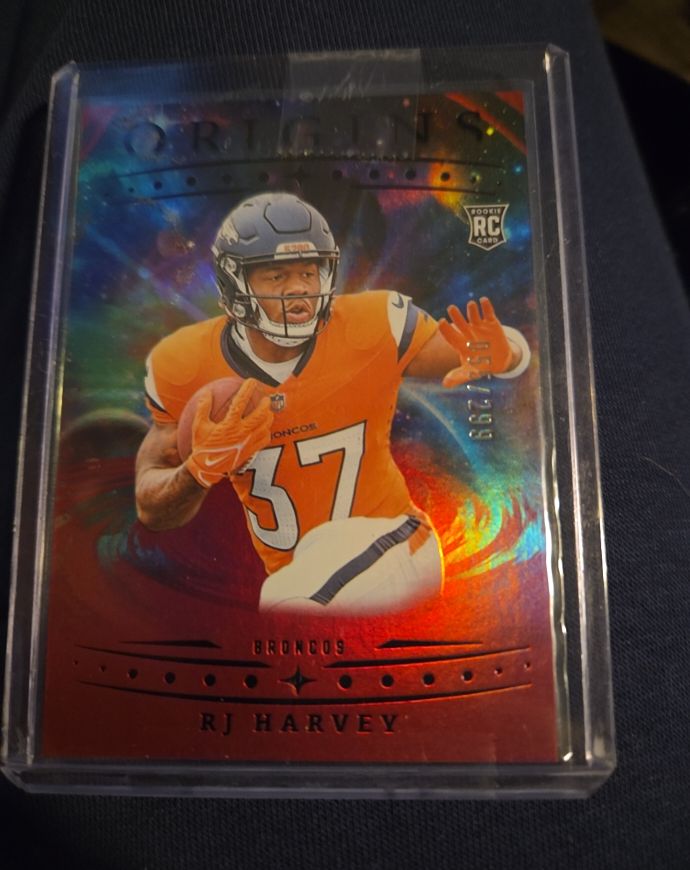 2025 Panini Origins #141 RJ Harvey — front