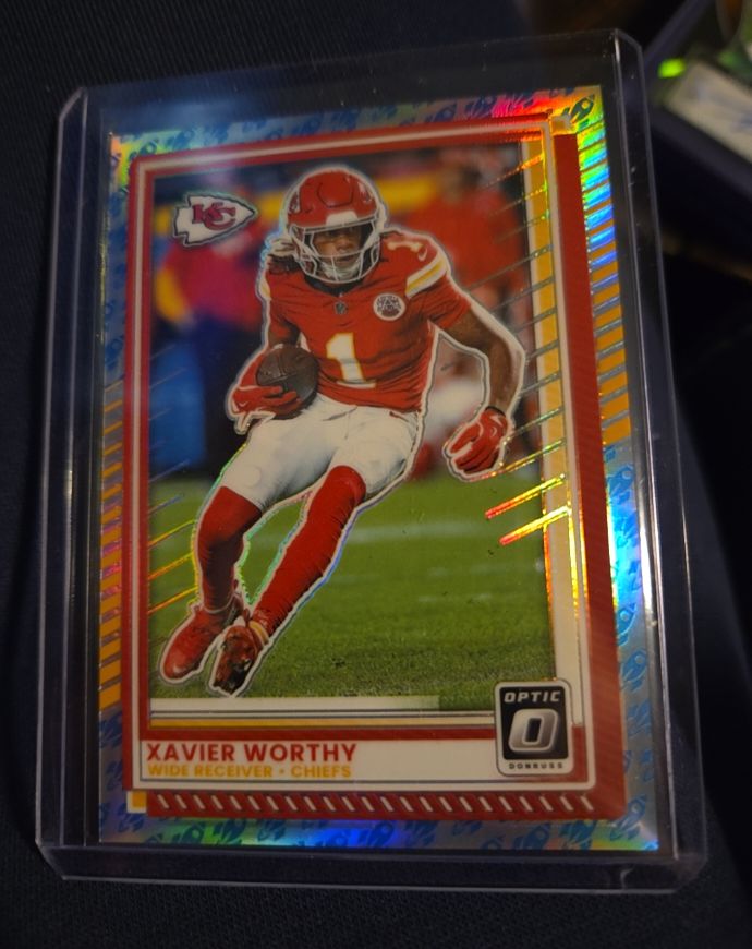 2025 Panini Donruss Optic #123 Xavier Worthy — front