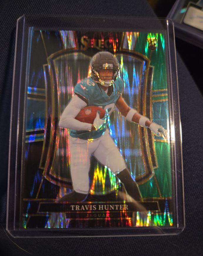 2025 Panini Select #128 Travis Hunter — front
