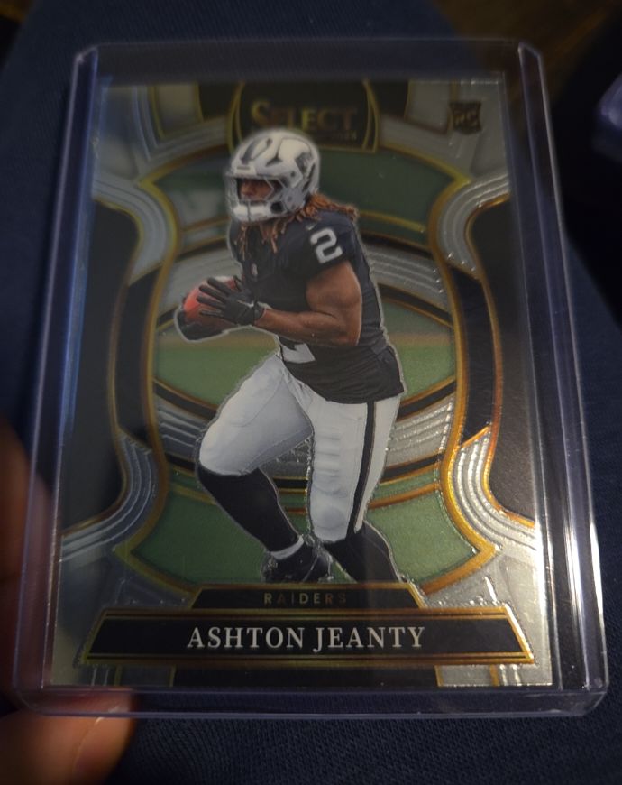 2025 Panini Select #4 Ashton Jeanty — front