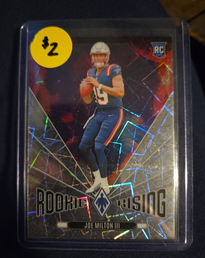 2024 Panini Phoenix Rookie Rising #RR-JMN Joe Milton III — front