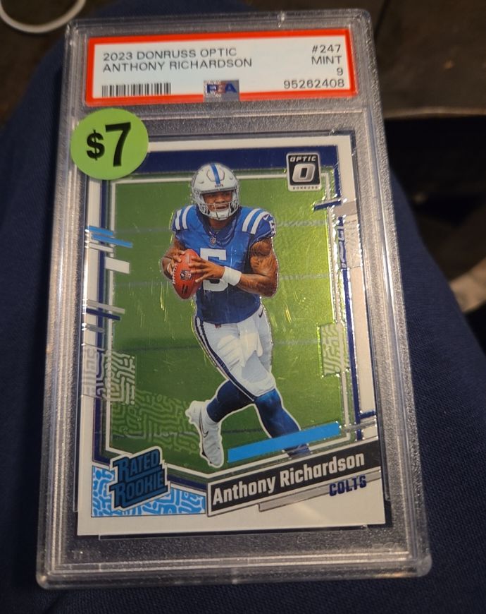 2023 Donruss Optic #247 Anthony Richardson — front