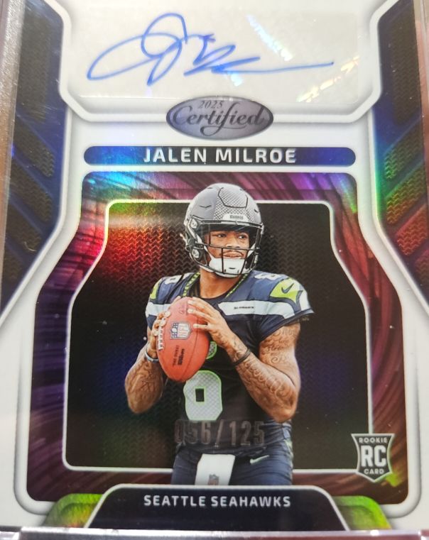 2025 Panini Certified Rookie Roll Call Jalen Milroe #RRC-JME — front