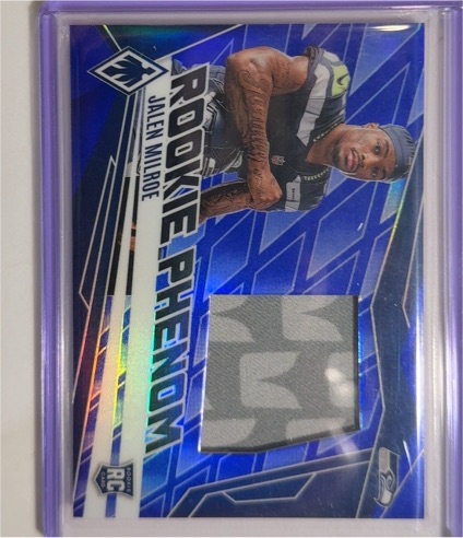 2025 Panini Phoenix Rookie Phenom Jersey #PJY-JME Jalen Milroe — front