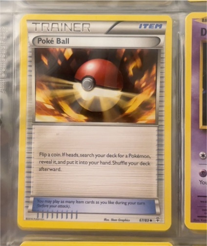 2016 Pokémon Generations #67 Poké Ball — front