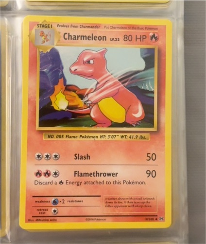 1999 Pokémon #24 Charmeleon — front