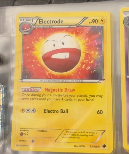 2023 Pokémon Scarlet & Violet 151 #33 Electrode — front