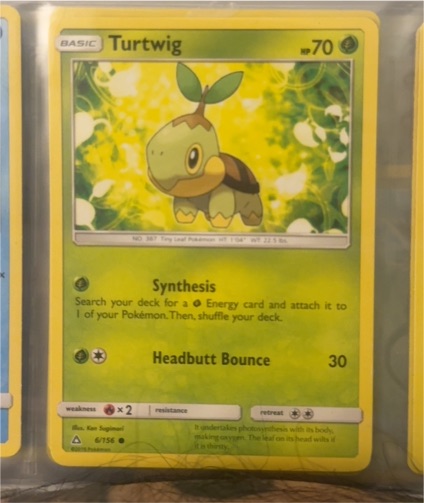 2014 Pokémon Diamond & Pearl #6 Turtwig — front