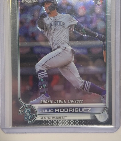 2022 Topps Chrome Update #USC165 Julio Rodriguez — front