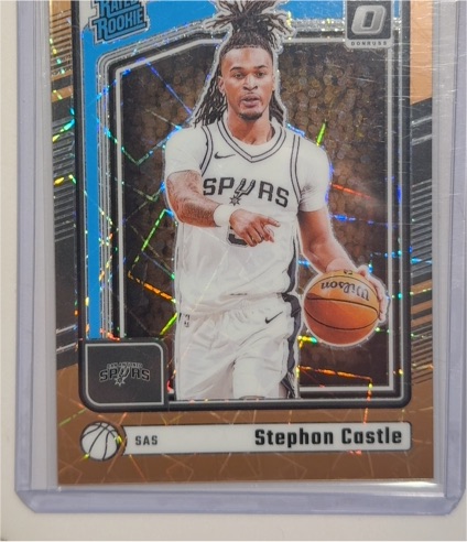 2024-25 Donruss Optic #254 Stephon Castle — front
