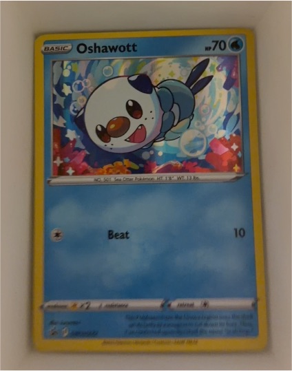 2022 Pokémon Sword & Shield Promo #SWSH222 Oshawott — front
