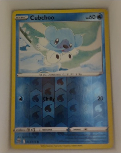 2022 Pokémon Brilliant Stars #42 Cubchoo — front